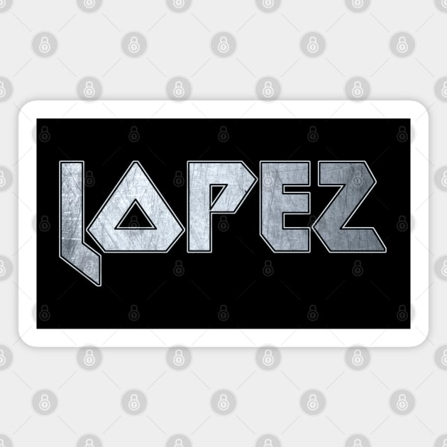 Heavy metal Lopez Magnet by KubikoBakhar